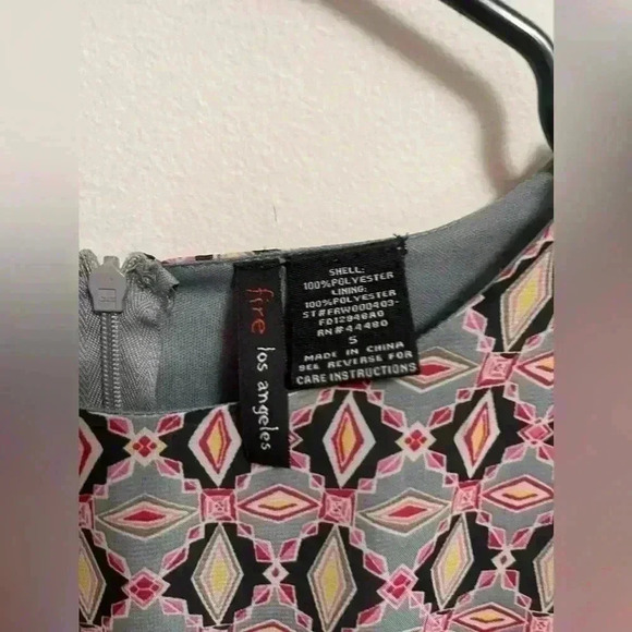 Fire Los Angeles - Women’s Geometric Patterned Romper - Size S - Picture 2 of 5